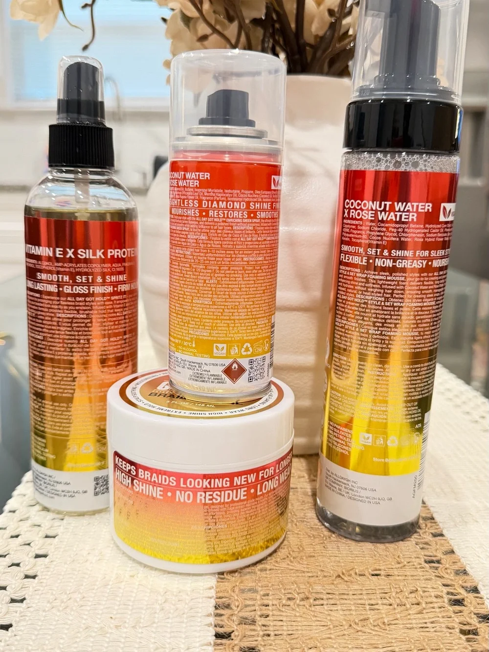 & Other Stories GOT2HOLD Hair Styling Set – Red, Orange, Yellow